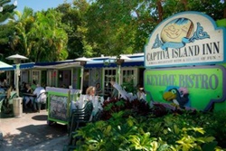 Pet friendly restaurant in Sanibel, Florida: Keylime Bistro
