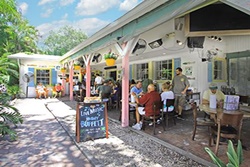 Pet friendly restaurant in Sanibel, Florida the island Cow